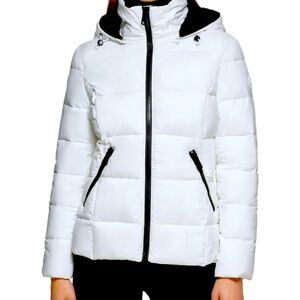 KENNETH COLE - Size Small - Fleece lined Stretch Puffer